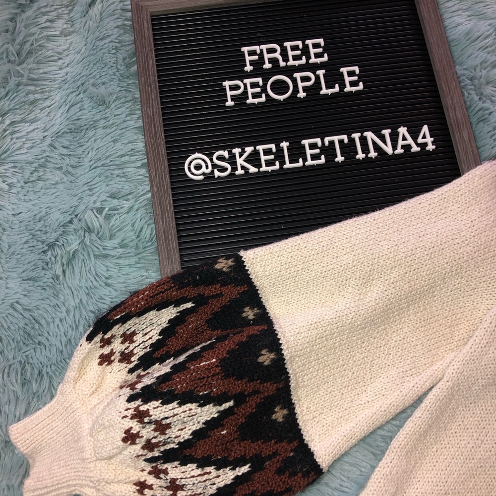 NWT Size Small Free People Scotland Sweater Dress - Picture 6 of 8